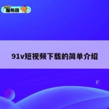 91v短视频下载的简单介绍