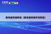 服务器搭建教程（服务器搭建环境教程）