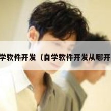 自学软件开发（自学软件开发从哪开始）