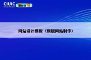 网站设计模板（模版网站制作）