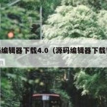 源码编辑器下载4.0（源码编辑器下载链接）
