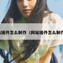 网站插件怎么制作（网站插件怎么制作的）