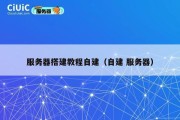 服务器搭建教程自建（自建 服务器）
