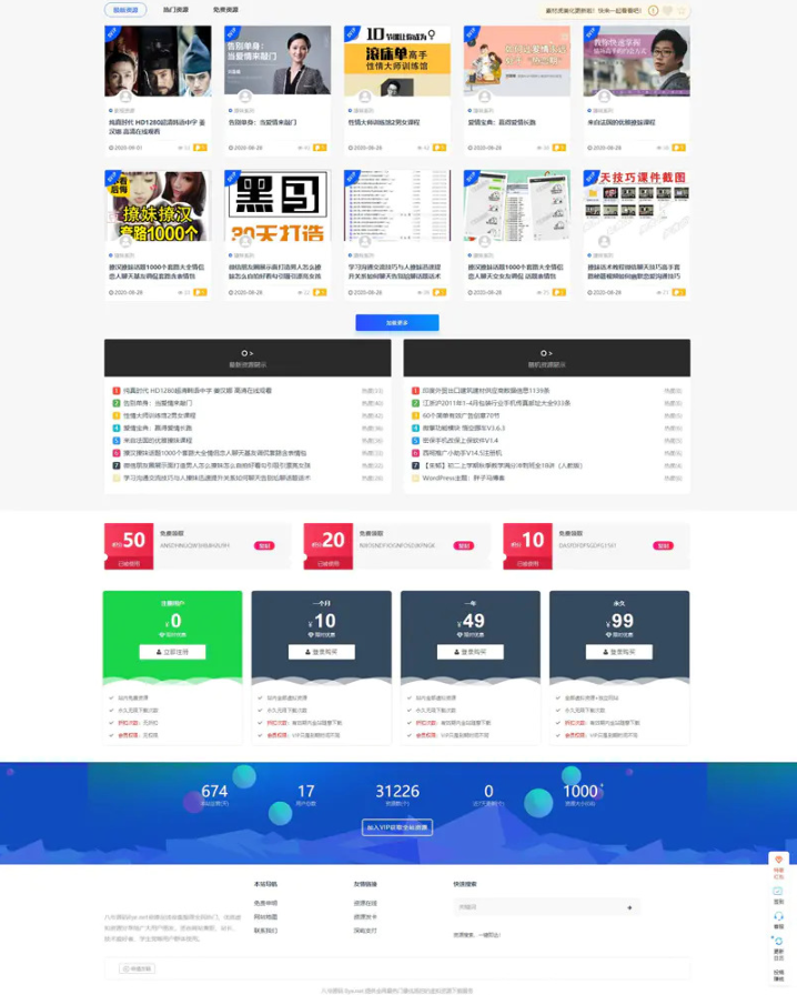资源在线整站31212个源码打包完整运营版/带RiPRO主题无需授权 第2张 资源在线整站31212个源码打包完整运营版/带RiPRO主题无需授权 第2张