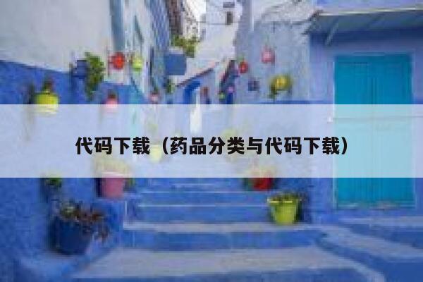 代码下载(药品分类与代码下载) 第1张 代码下载(药品分类与代码下载) 第1张