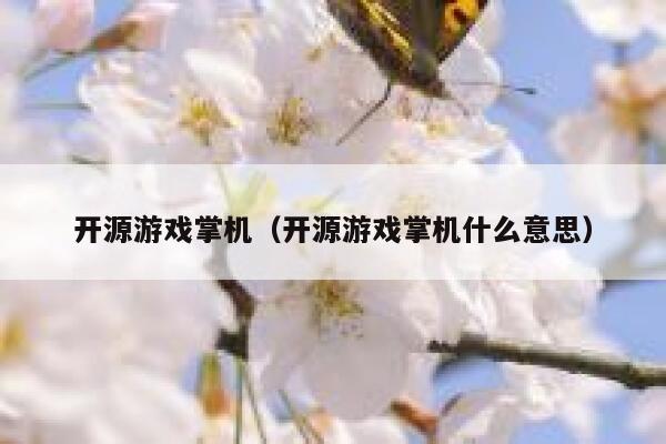 开源游戏掌机(开源游戏掌机什么意思) 第1张 开源游戏掌机(开源游戏掌机什么意思) 第1张