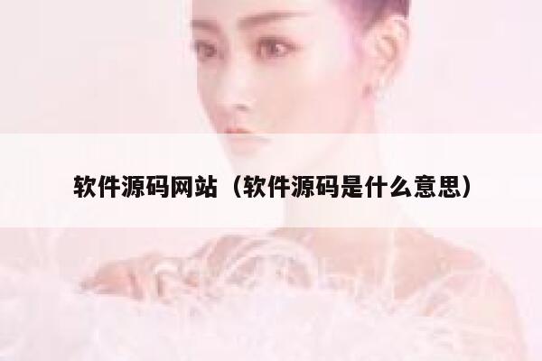 软件源码网站（软件源码是什么意思） 第1张