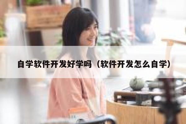 自学软件开发好学吗(软件开发怎么自学) 第1张 自学软件开发好学吗(软件开发怎么自学) 第1张