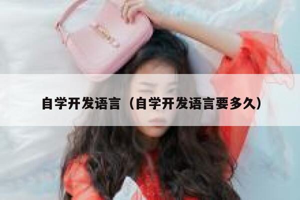 自学开发语言（自学开发语言要多久） 第1张
