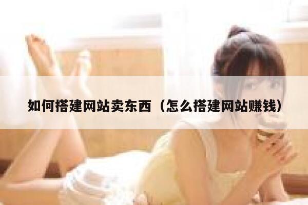 如何搭建网站卖东西(怎么搭建网站赚钱) 第1张 如何搭建网站卖东西(怎么搭建网站赚钱) 第1张