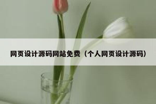 网页设计源码网站免费(个人网页设计源码) 第1张 网页设计源码网站免费(个人网页设计源码) 第1张