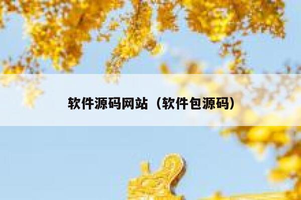 软件源码网站（软件包源码） 第1张