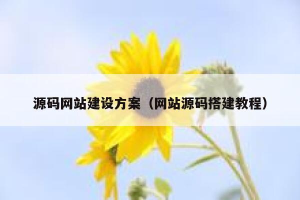 源码网站建设方案(网站源码搭建教程) 第1张 源码网站建设方案(网站源码搭建教程) 第1张