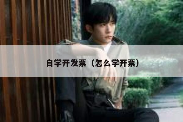 自学开发票(怎么学开票) 第1张 自学开发票(怎么学开票) 第1张