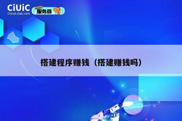 搭建程序赚钱(搭建赚钱吗) 第1张 搭建程序赚钱(搭建赚钱吗) 第1张